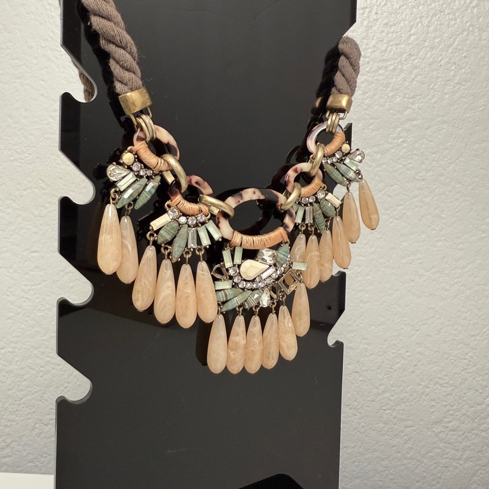 Anthropologie Multicolor Beaded Necklace